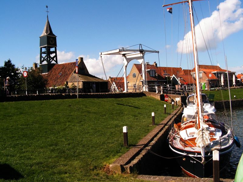 Das malerische Hindeloopen am IJsselmeer