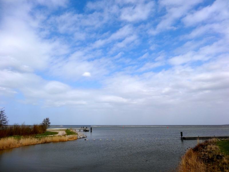 Das IJsselmeer an der hollandischen Nordseeküste