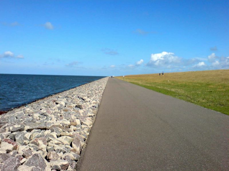 IJsselmeer Wandern Strand